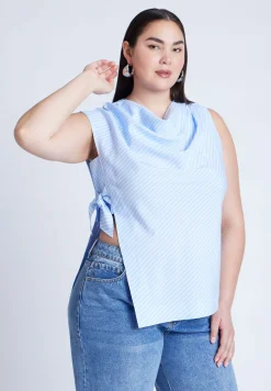 Asym Tie Top