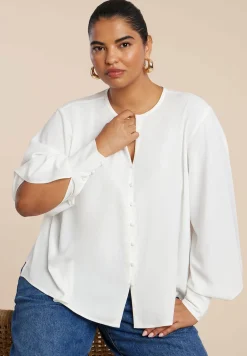 Bishop Sleeve Blouse