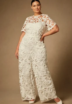 Bridal by ELOQUII Lace Jumpsuit