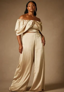 Bridal by ELOQUII Wide Leg Trouser