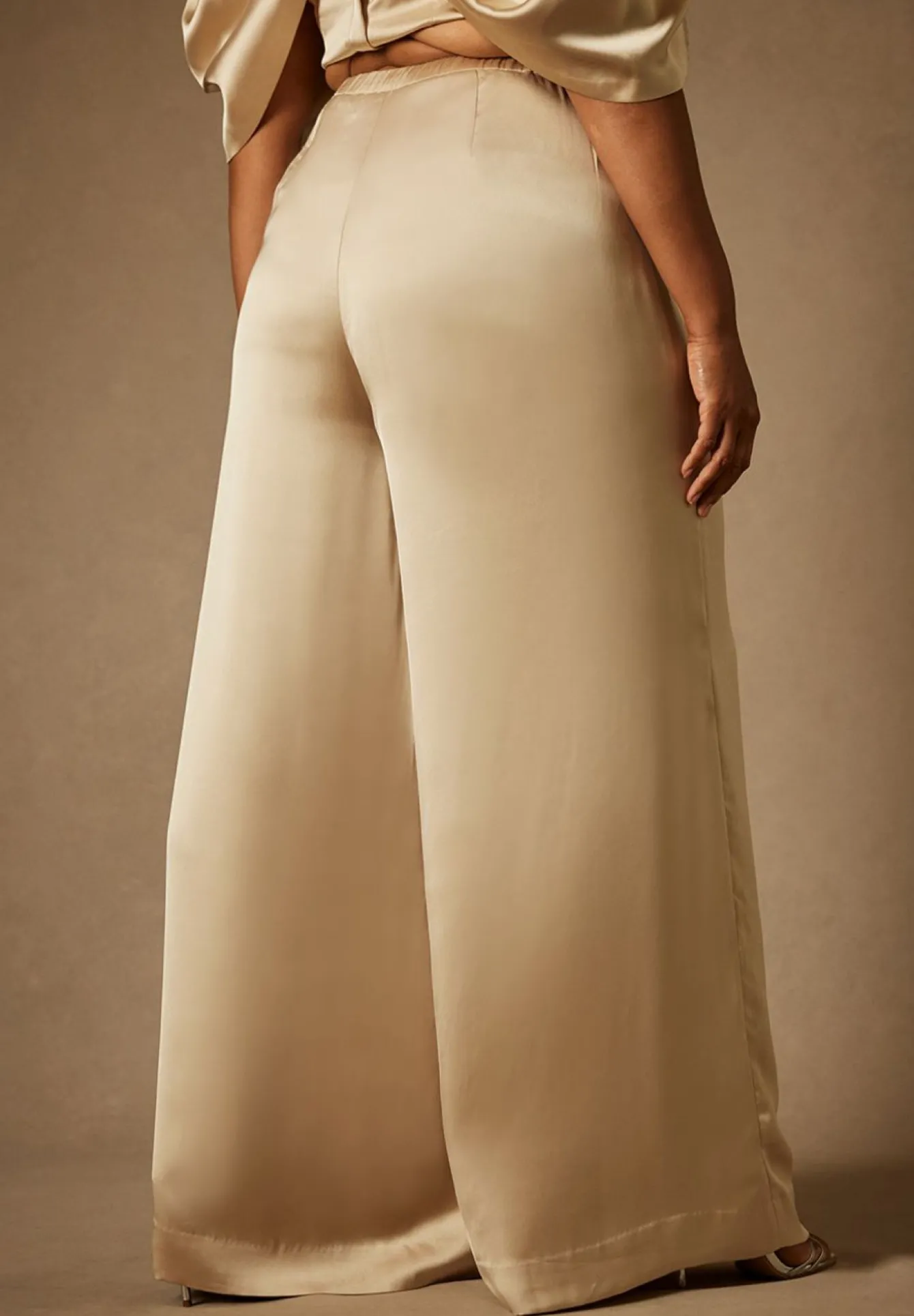 Bridal by ELOQUII Wide Leg Trouser