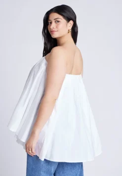 Cascading Tube Top