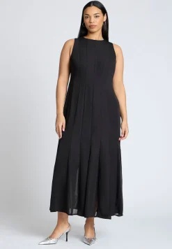 Chiffon Godet Maxi Dress