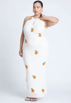 Conversational Crochet Dress