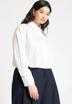 Cropped Collared Shirt