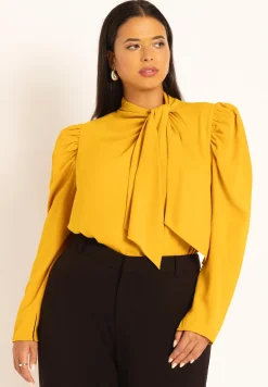 Drape Front Blouse