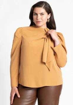 Drape Front Blouse
