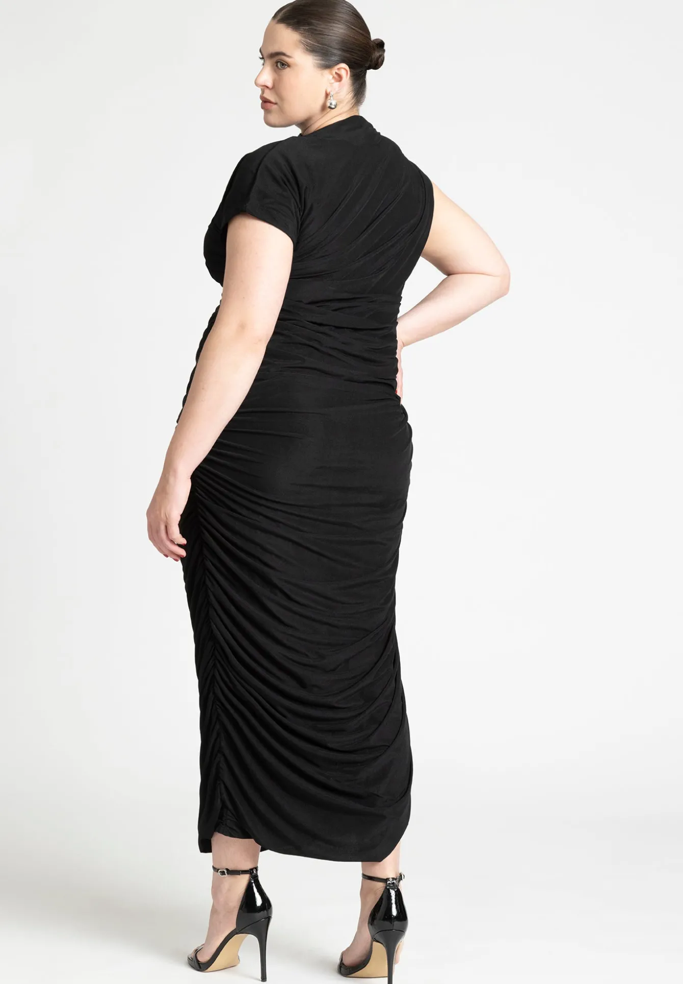 Draped Asym Dress