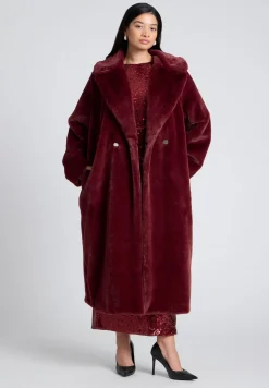 Faux Fur Long Coat