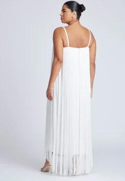 Fringe Maxi Dress