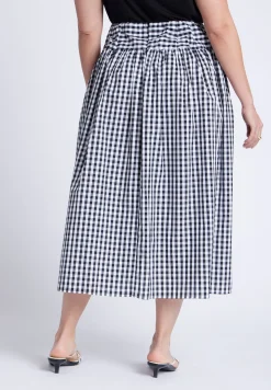 Gingham Full Skirt