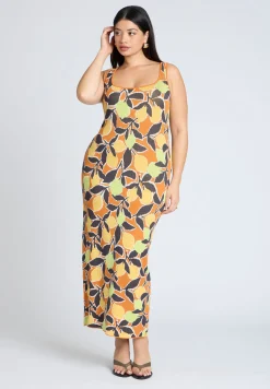 Intarsia Column Dress