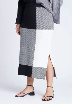 Intarsia Sweater Skirt