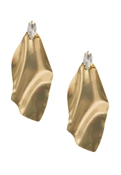 Metal Plate With Jewel Stud