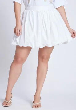 Mini Bubble Hem Skirt