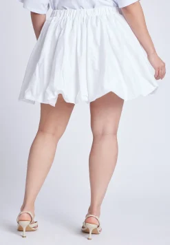 Mini Bubble Hem Skirt