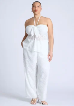 Neck-Tie Halter Top