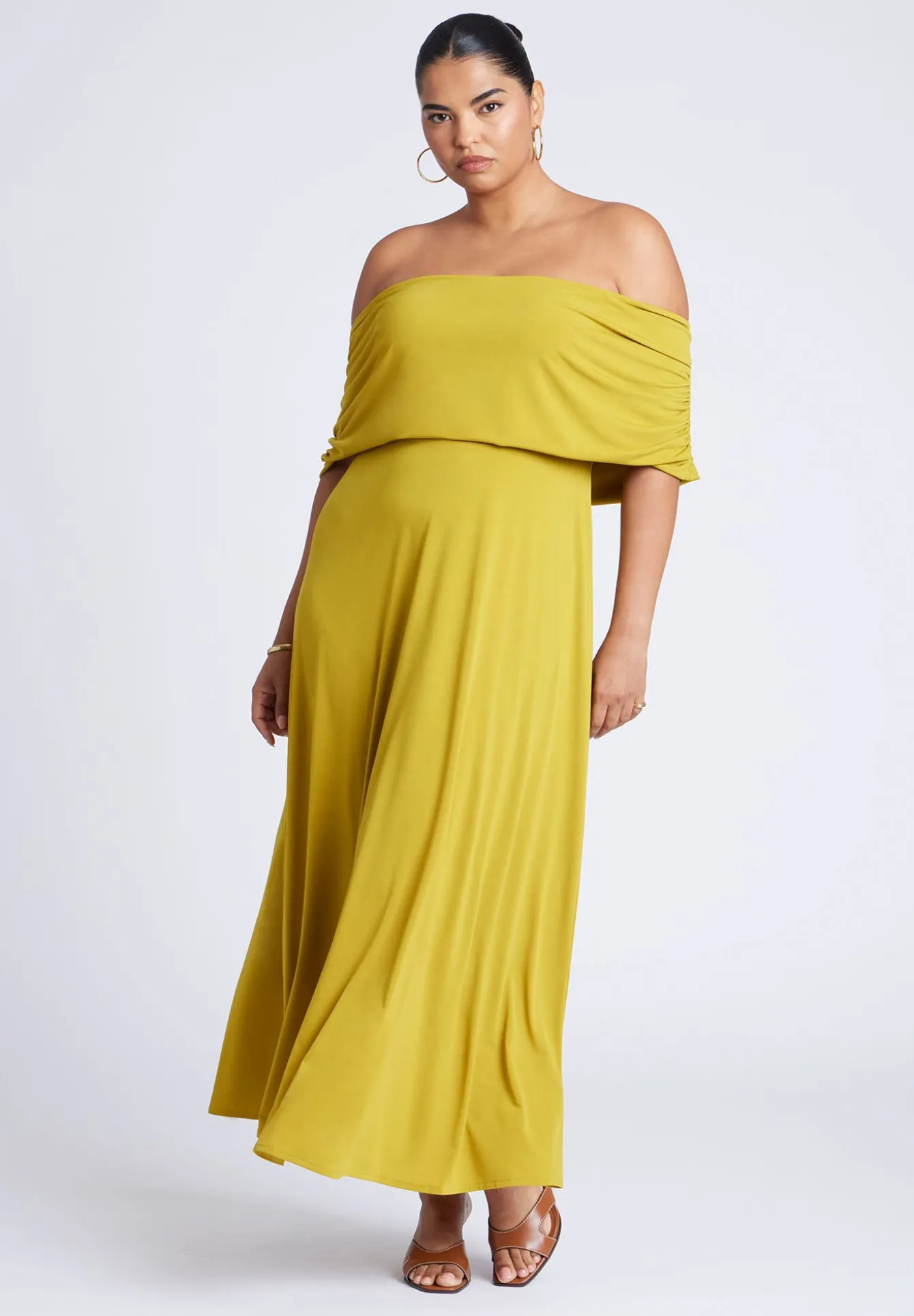 Off The Shoulder Maxi Dress