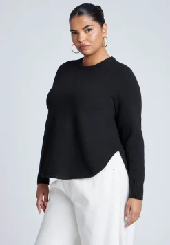 Scoop Hem Sweater