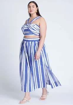 Split Strap Crop Top