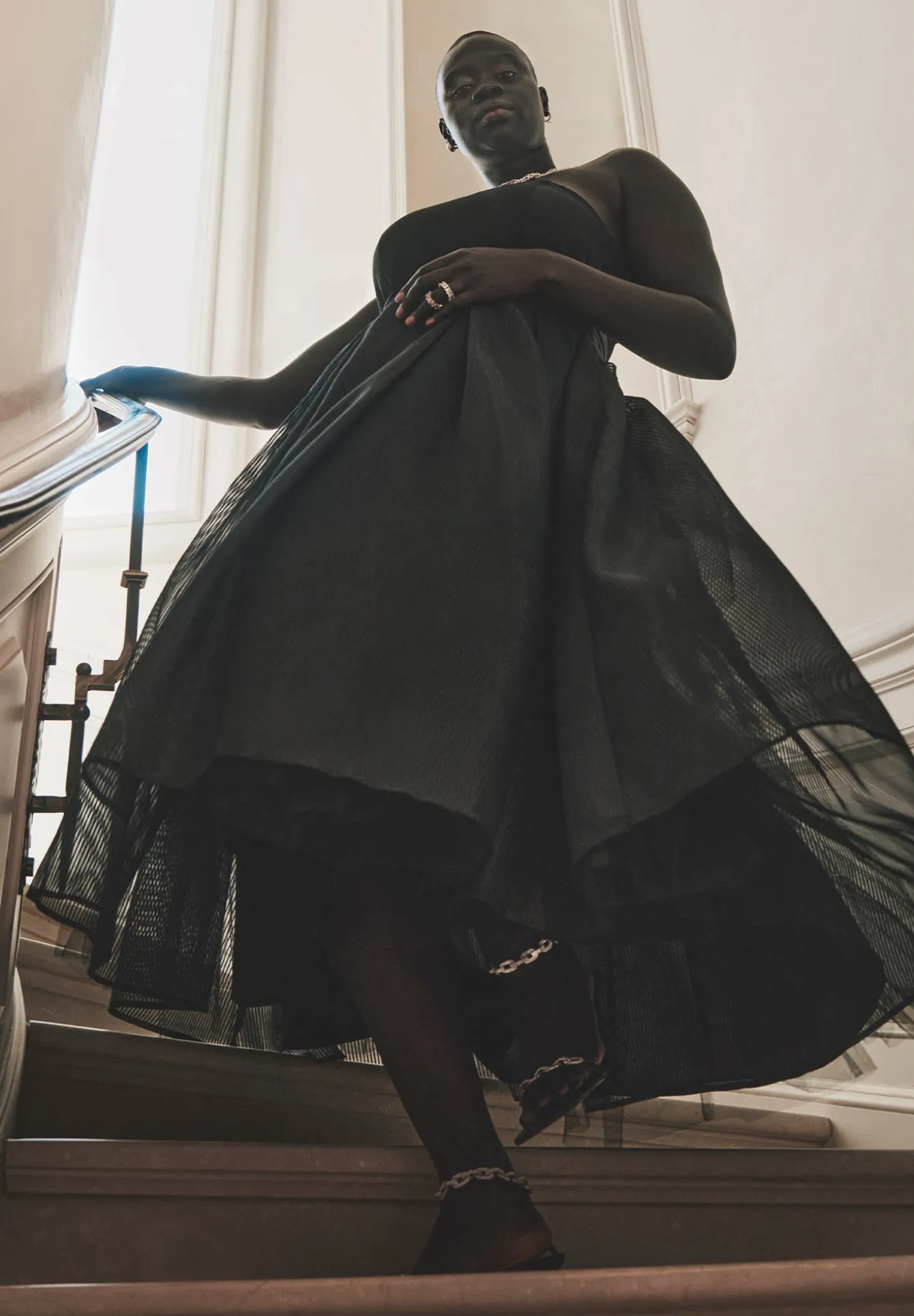 Strapless Crinoline Dress