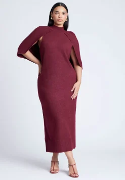 Sweater Cape Dress