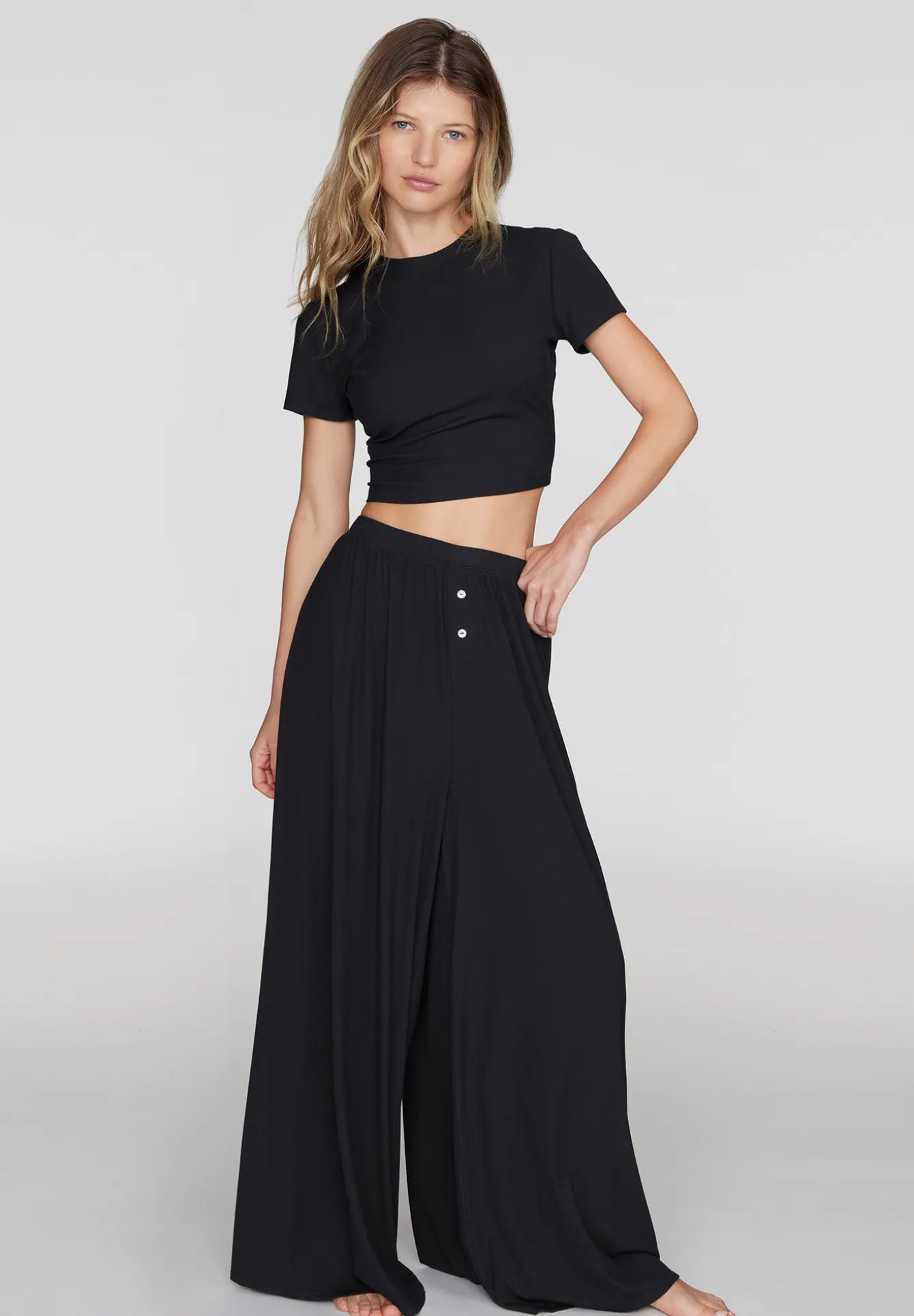 The Baby Tee - Modal Silk Rib