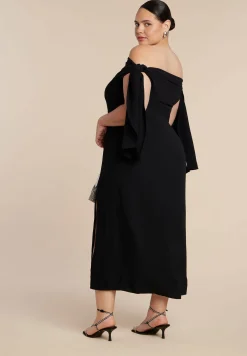 Tie Detail Column Dress