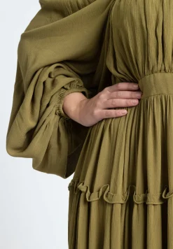 Tiered Ruffle Maxi Dress